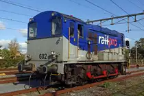 RailPro 602 treft am 29 Oktober 2019 in Oss ein. 