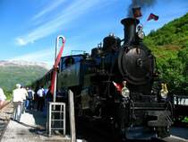 In Tiefenbach wurde am 23.06.2007 Wassergefasst.
Die Lok 1 Furkahorn  BJ.1913 wurde im Jahr 1985
in einer Remise in Da Lat aufgefunden.Die DFB 
schaffte die Lok 1990 in die Schweiz zur�ck wo,sie
in den Jahren 1992/93 Gr�ndlich aufgearbeitet wurde.