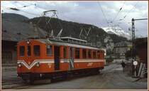 ABDe 4/4 3 der ASD in Aigle. (Archiv 06/77)