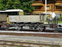 MOB - G�terwagen kkmu 712 Abgestellt im Bahnhof von Sch�nried am 29.07.2007