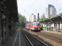 Leider nur ein Notschuss ein 423 und ein 420 der S-Bahn Stuttgart durchf�hrt Bonn-Beuel am 26.08.2007 als Leerzug.