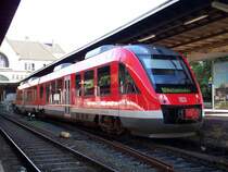 Regionalbahn nach Holzminden in Bad Harzburg 1.9.2007)