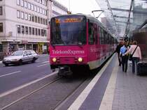 Der Telekomexpress in Richtung Siegburg. 02.09.07