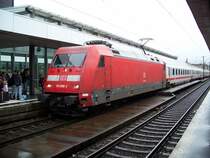 101 098 nach Oldenburg Hbf in Hannover Hbf (21.8.2007)