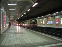 K 4500 und K 4000 treffen sich am 08.09.2007 in der Haltestelle  Christophstra�e / MediaPark .