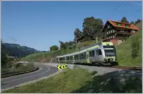Kurz vor Trubschachen ist der BLS RABe 535 119 auf dem Weg von Bern nach Luzern. 

30. September 2020