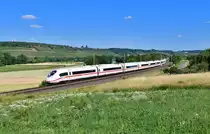407 010 am 25.06.2023 bei Winterhausen.