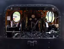 Der Kohlevorrat ist aufgefüllt, die Lok BFD 9 (ex Brig-Furka-Disentis-Bahn) ist in Realp bereit für die Fahrt nach Furka - Gletsch - Oberwald. Realp, 1.7.2023