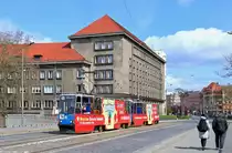 Wrocław / Breslau 2466 + 2465, Most Pomorski, 25.04.2016.
