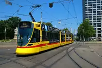 Baselland Transport Stadler Tango Be6/10 am 11.07.23 in Basel SBB