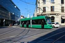 BVB Basel Siemens Combino Be6/8 Wagen 310 am 11.07.23 in Basel