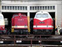 118 770 und 204 347 der MTEG im BW Glauchau am 09.09.07