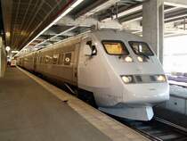 X2000 in Stockholm Centralen.