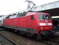 120 128 mit Intercity von Leipzig nach K�ln in Hannover (21.8.2007)