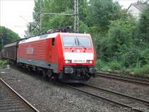 Die Holland taugliche 189 076-3 durchf�hrt mit einem kurzen Gz den Hp Bochum Hamme. 11.9.07