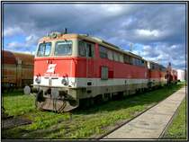 Die Dieselloks 2043 011 + 064 und 2067 082 + 046 als Ersatzteilspender in Knittelfeld.
11.09.2007