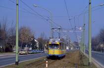 Essen 1667, Grenze Borbeck, Aktienstraße, 07.03.1987.