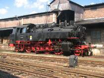 Die leider kalte 86 001 war auch in Chemnitz-Hilberdorf zu sehen.25.08.07
