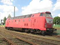 Das U-Boot 219 003-1 war beim Heizhausfest in Chemnitz-Hilbersdorf zu sehen.25.08.07