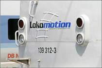 Detail der 139 312. Aufgenommen am hei�en Sommertag des 01.07.07 in M�nchen Ost.