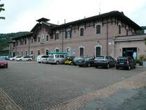 Das Bahnhofsgeb�ude Stresa am 9.8.2007