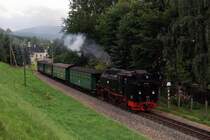 99 786 mit P 1006 in Neudorf (03.08.2007)