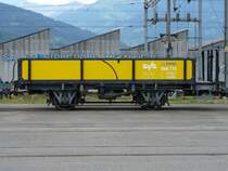 TPC / BVB - Gelber G�terwagen Klm  719 Abgestellt im Bex am  29.07.2007