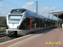 RB 40 Ruhr-Lenne-Bahn von Essen nach Hagen f�hrt von Gleis 4 in Witten Hbf ab. Aufgenommen am 16.09.2007.