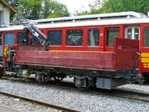 TPC / BVB - Dienstwagen X 905 Abgestellt im Depotareal von Bex am 29.07.2007