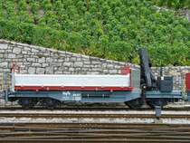 TPC / BVB - Dienstwagen Xak  917 Abgestellt bei der Aigle Leysin Bahn im  Alten Depot der AL in Aigle am 29.07.2007