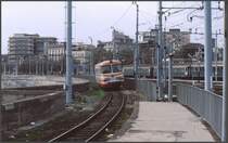 Damals gabs noch eine Haltestelle direkt am Meer beim Hauptbahnhof Catania. Weiss jemand, ob dieses St�ck noch existiert? (Archiv 10/84)