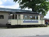 Gothaer ET57 am Bahnhof Radeburg, 15.09.07