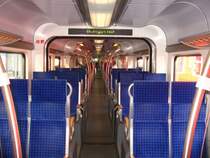 Inneneinrichtung eines 425er der am 16.9.07 dem RE 19638  von Rottweil nach Stuttgart bespannte 