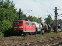 151 013-0 mit 51352 (Mnchen Nord-Gremberg) in Asperg. 08.06.2004