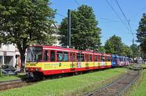 Düsseldorf 4009 + 4011, Hansaallee, 25.06.2024.
