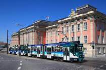 Potsdam 157 + 255, Friedrich Ebert Straße, 28.04.2014.
