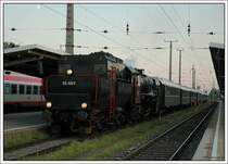 52.1227 beim Eintreffen am Grazer Hbf. mit ihrem Spz 8456 aus K�flach am 22.9.2007.