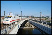 Nachschu� ICE 2 F�hrt Vom Bahnhof Berlin-Hbf Mit Ziel Berlin-Ostbahnhof 22.09.07