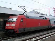 101 072 von Frankfurt/Main nach Westerland in Hannover Hbf (25.8.2007)