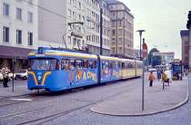 Bremen 411 + 611, Am Hauptbahnhof, 10.07.1985.
