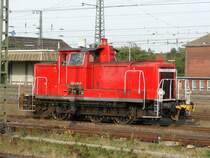 Rangierlok / Diesellok V60 363 436-7 V60 im Bahnhof M�nster am 24.09.2006.