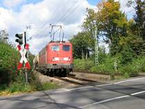 BR 140 434-2 mit Kesselwaggons 

km 28,190 25.09.2007