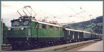 1670.104 auf dem Weg zu einem Jubil�um in Rorschach bei einem Halt in Rheineck (Schweiz) (Archiv 10/98)