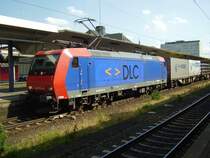 482 014-8 der DLC mit einem G�terzug in Koblenz.(24.5.07)