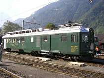 BDe 4/4 1646 stand auch auf dem Festgel�nde in Erstfeld. 08.09.2007