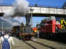 Mit der LIMMAT konnte man am Festtag zwischen dem Festgel�nde und den Kraftwerk Amsteg pendeln! Erstfeld, 08.09.2007