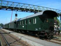 Buffetwagen(Lenz-Moser), BR_5081A-�GEG 2411004-2 war dem Dampfsonderzug zur Railshow RIED beigef�gt; 070922 