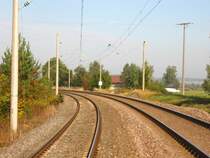 Strecke bei Donaueschingen am 23.9.07 gesehen vom B� Pfohren