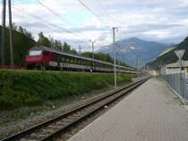 IR in Richtung Brig f�hrt am 17.8.2007 durch eyholz