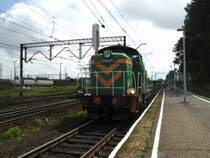 Eine SM42 Rangiert im Bahnhof Tarnowskie Gory